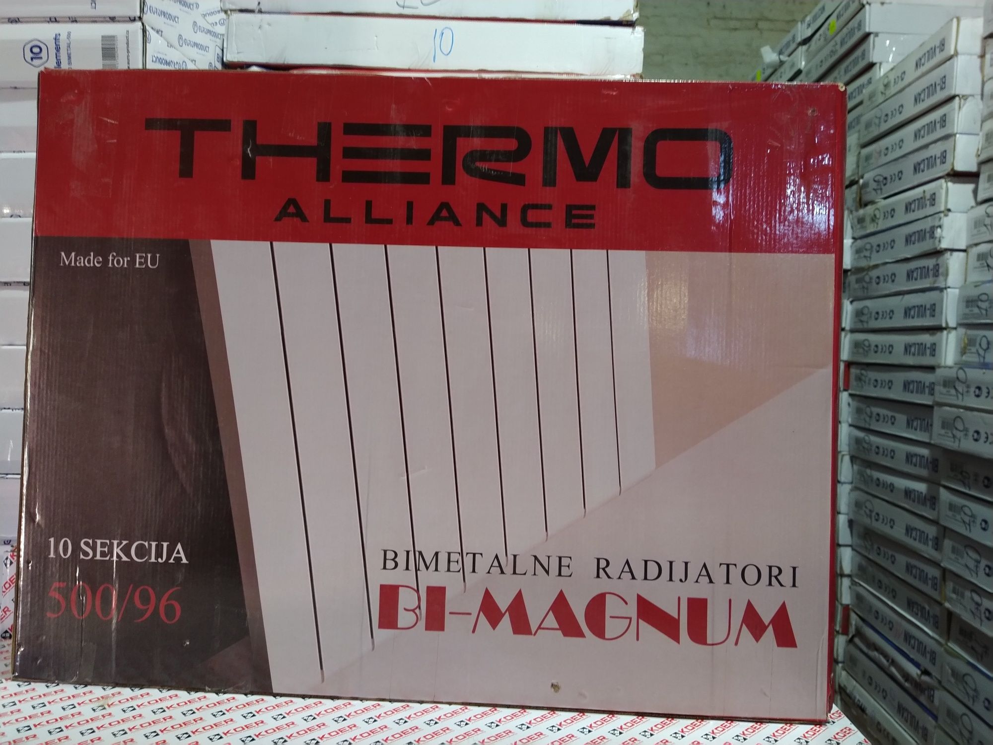 Радіатор біметалевий THERMO ALLIANCE Bi-Magnum 500/96