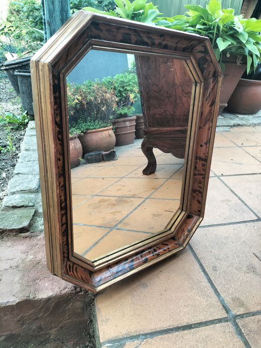 Lustro ścienne antyk