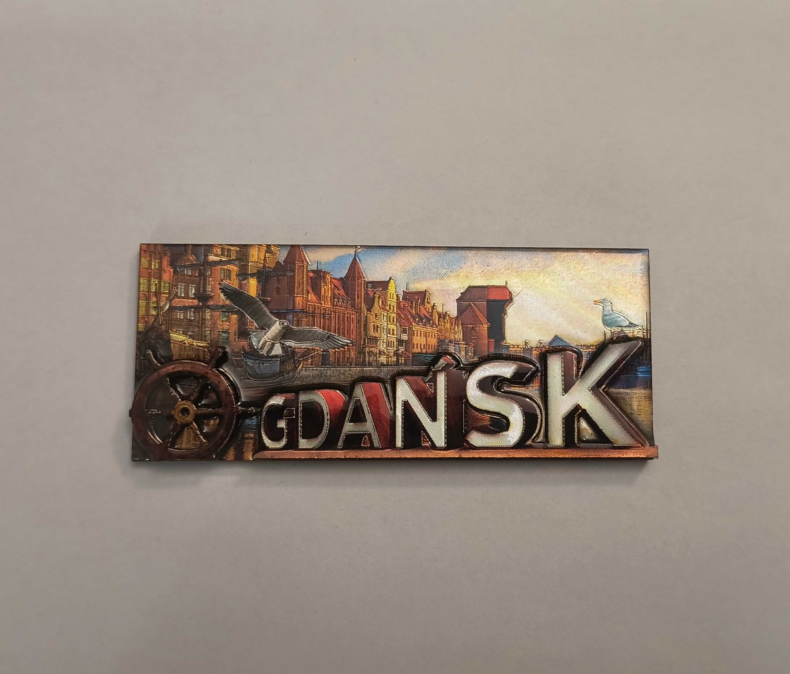Magnes na lodówkę 3D Gdańsk