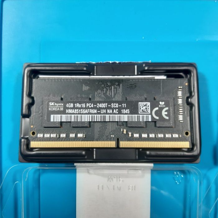 8GB RAM Kit de memória SK hynix DDR4 SDRAM 4GB 1Rx16 PC4-2400T-SC0-11