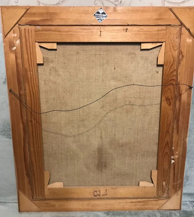 Obraz olejny na płótnie, pół XX w.