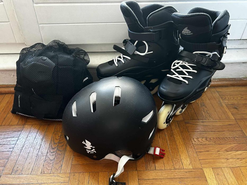 Profesjonalne Rolki Rollerblade DUŻY ZESTAW!!!