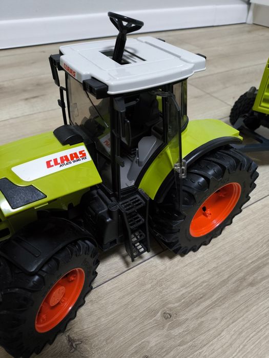 Traktor ciągnik z przyczepą bruder plus gratis