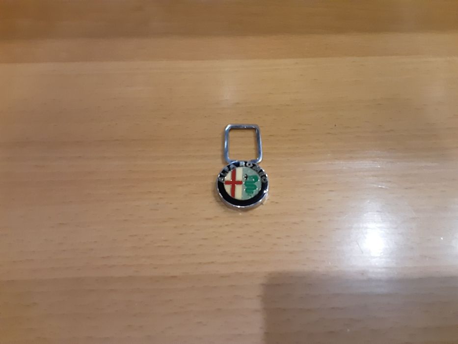 Porta chaves de prata 0,925 Alfa Romeu