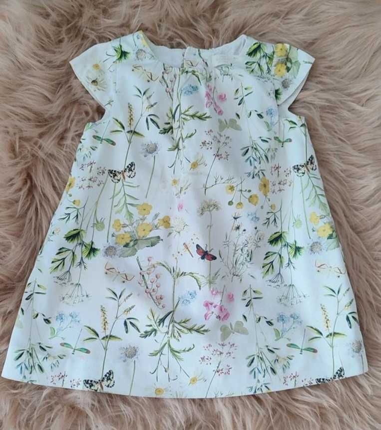 Kwiecista sukienka Zara