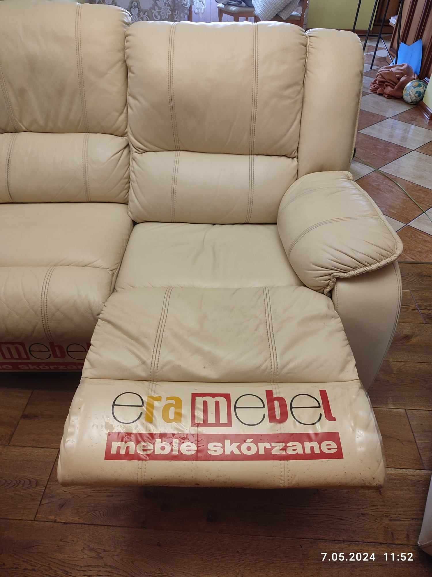 Skórzany Zestaw Wypoczynkowy