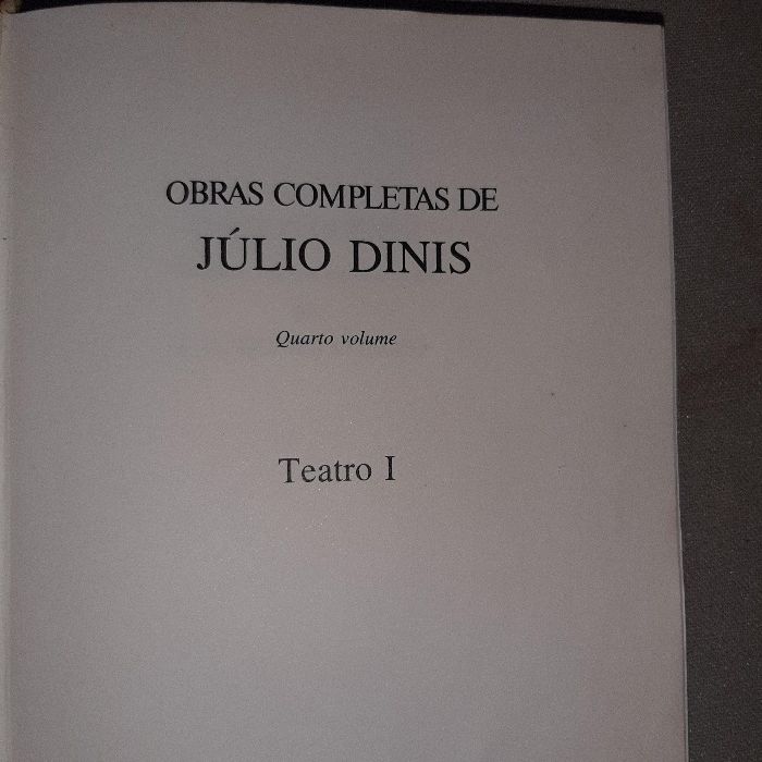 Obras Completas DE Júlio Dinis