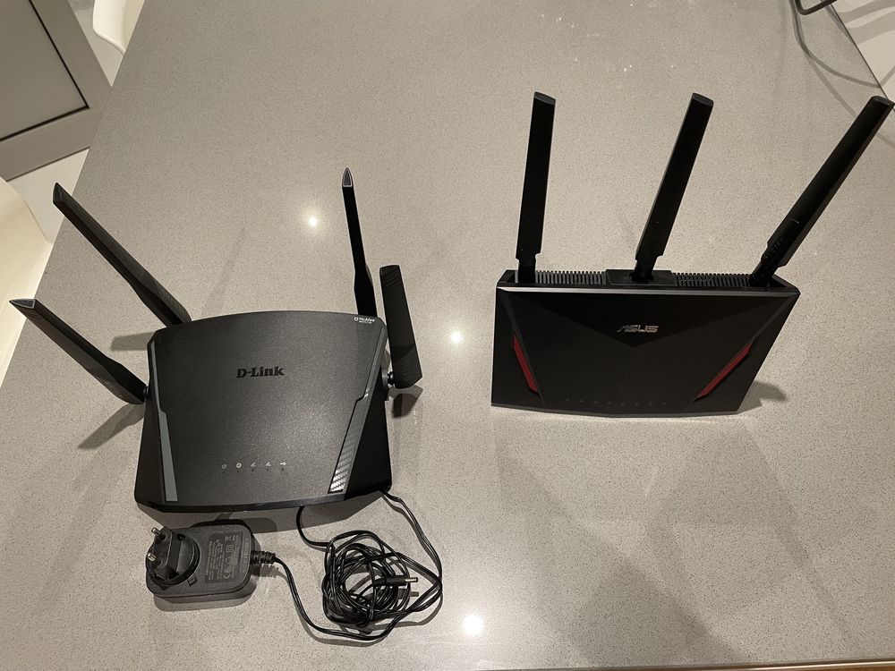 Routers gaming asus e d-link