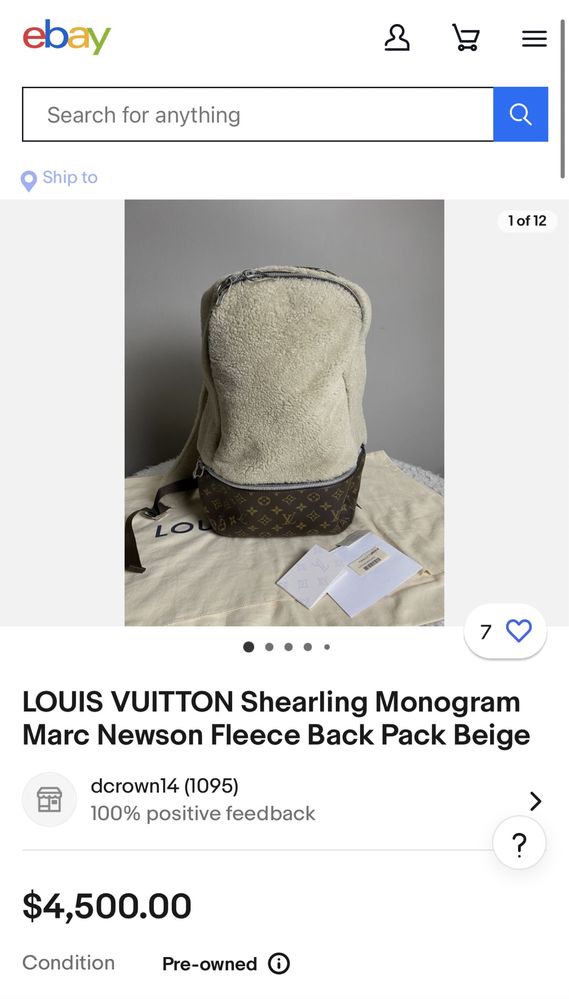 Louis Vuitton рюкзак сумка LV