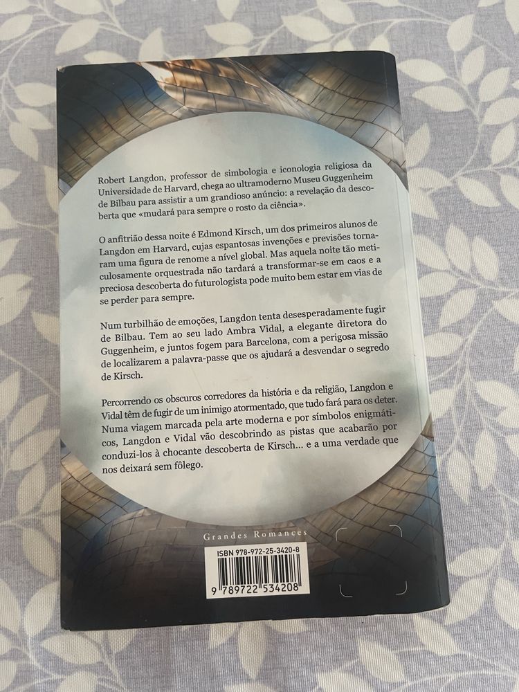 Livro Origem Dan Brown