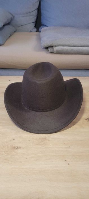 Nowy kapelusz kowbojski western Wild West brązowy szybka wysyłka
