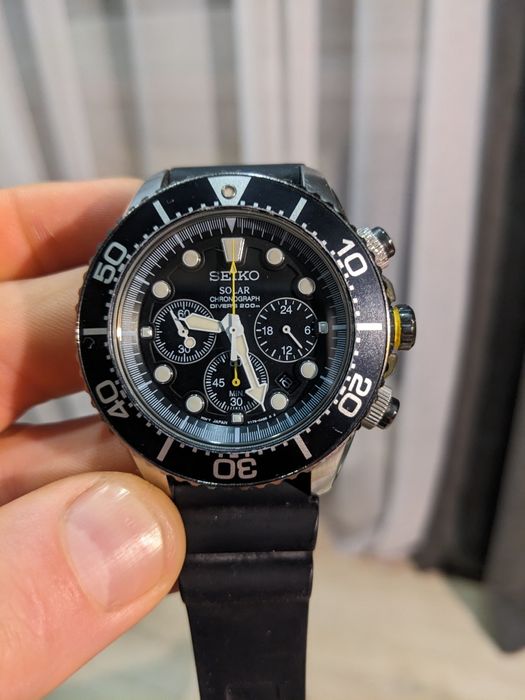 SEIKO Chronograph SSC021P1 Solar, Diver