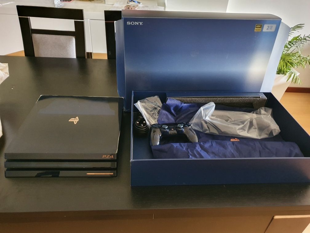 Playstation 4 pro 2tb edição limitada 500 million