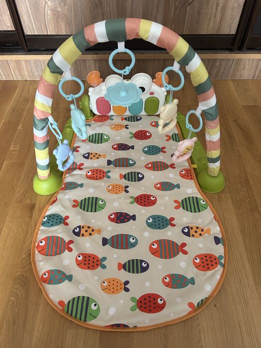 Розвиваючий килимок коврик з піаніно