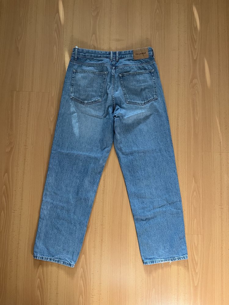 Calças baggy da pull and bear