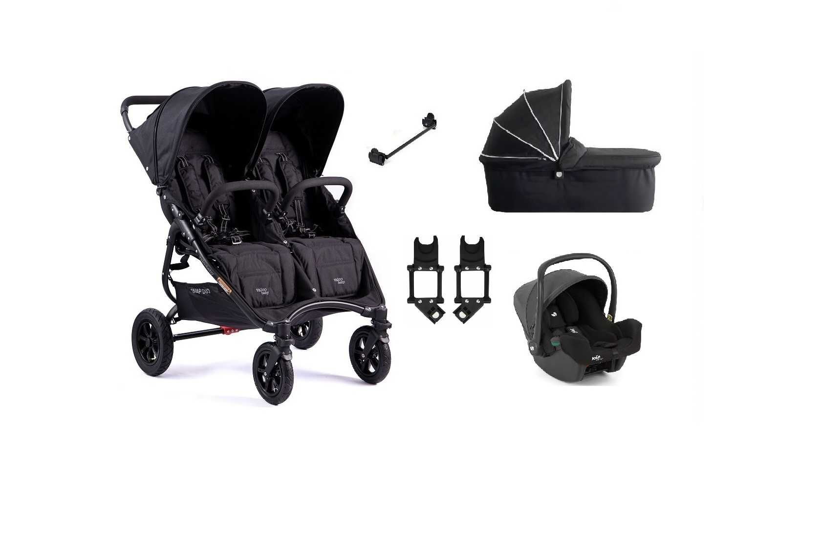 Valco Baby Snap Duo Sport wózek bliźniaczy+ gondola +adaptery