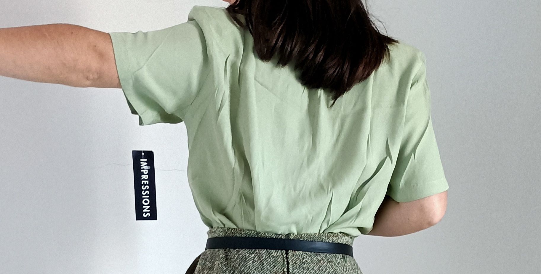 Blusa verde vintage M