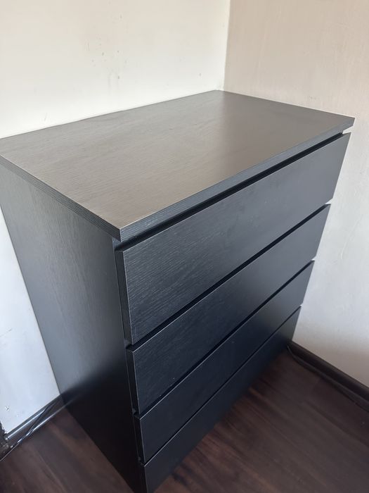 Komoda czarna 2 szt.