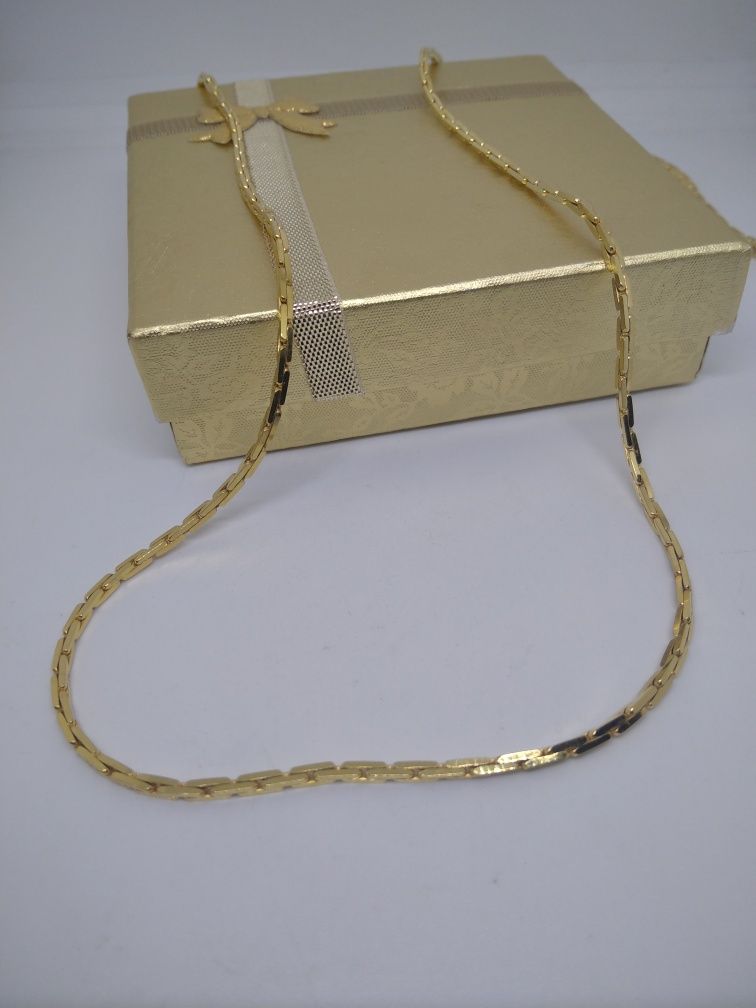 Złoty łańcuch złoto 333 80 cm