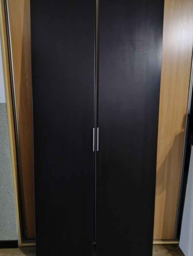 Drzwi do szafy pax 50x229 czarnobrąz IKEA szafa modułowa