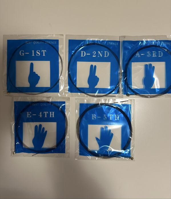 Струни для бас гітари Olympia EBS 455