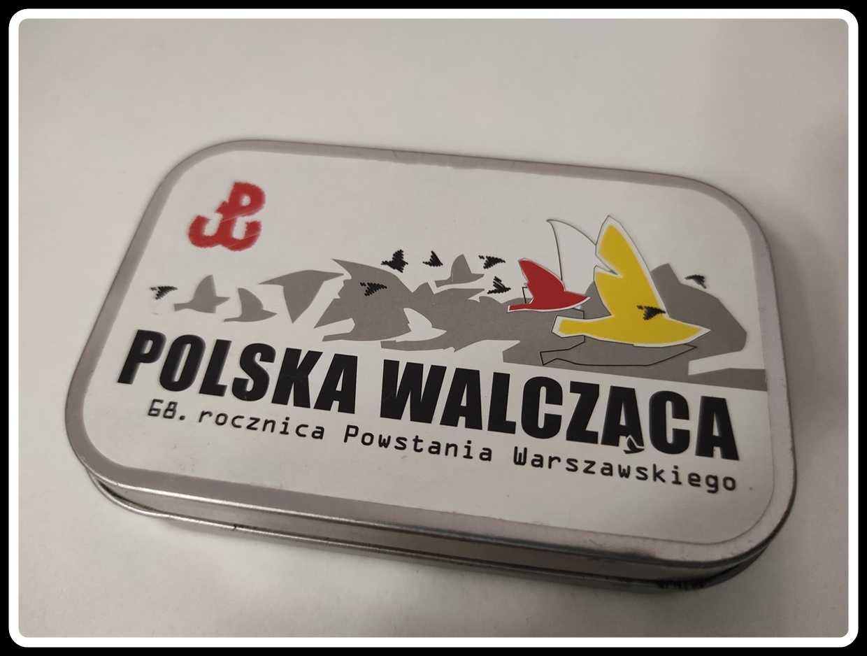 Polska Walcząca - pudełko pamiątka 68.rocznicy wybuchu PW