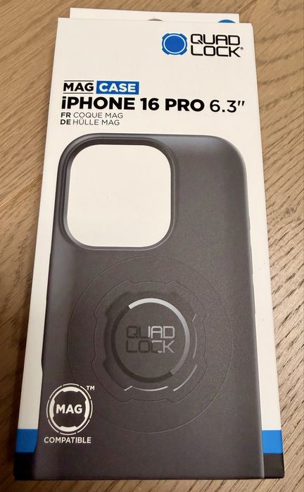 Case etui QuadLock iPhone 16 PRO [komplet, super stan]