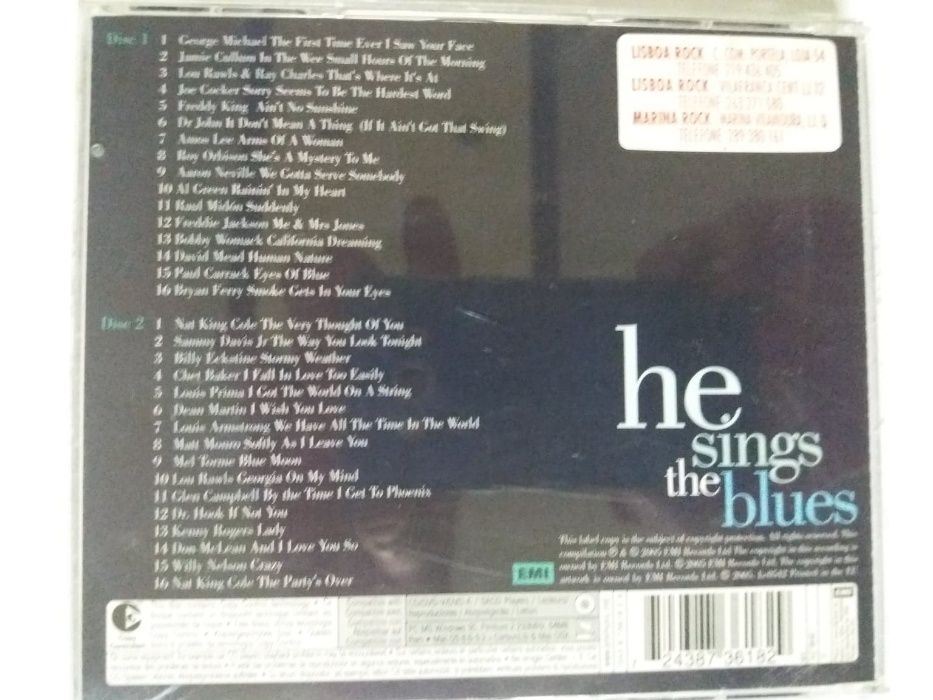 He sings the blues - cd duplo