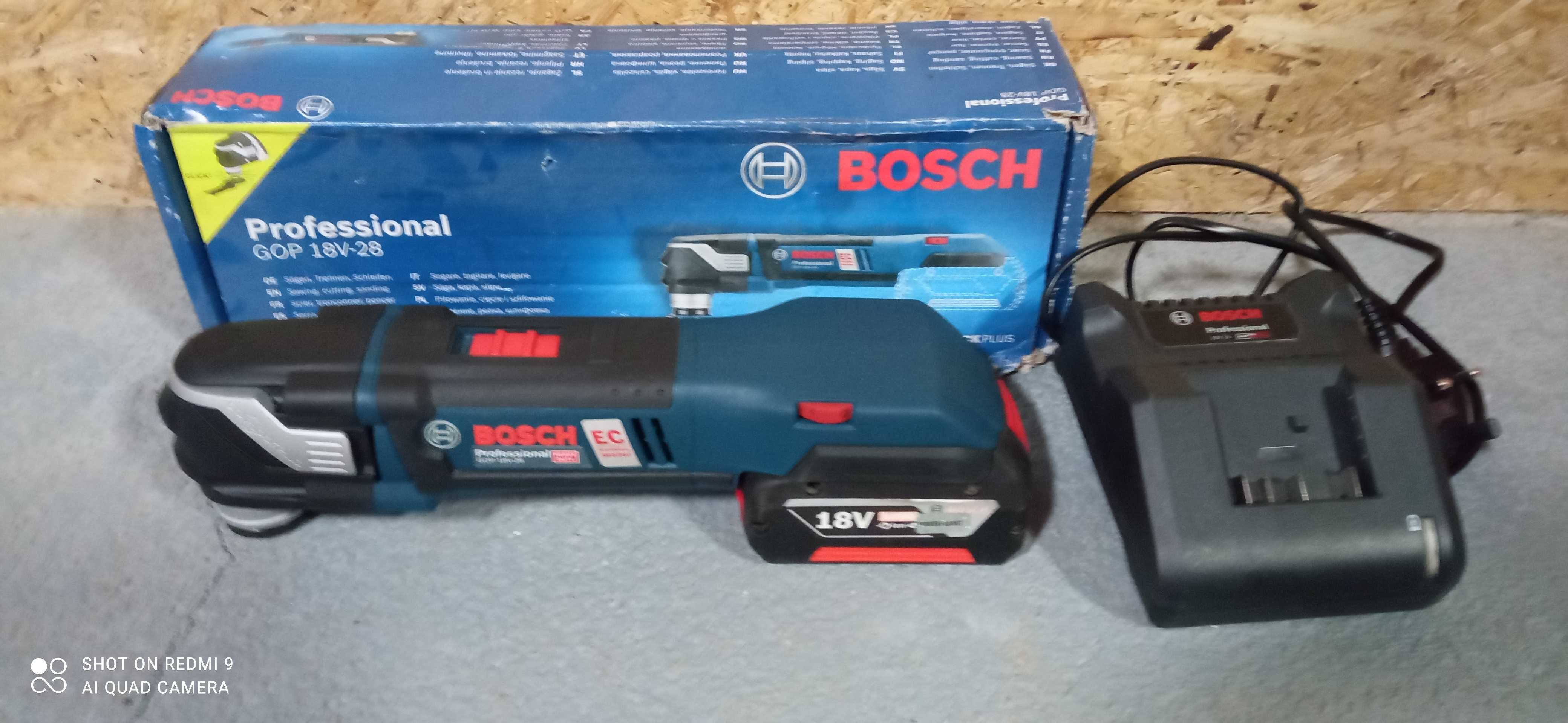 Narzędzie wielofunkcyjne Multitool Bosch GOP 18V-28 1x5Ah NOWE