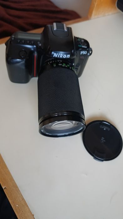Nikon f50+ objetiva e filtro