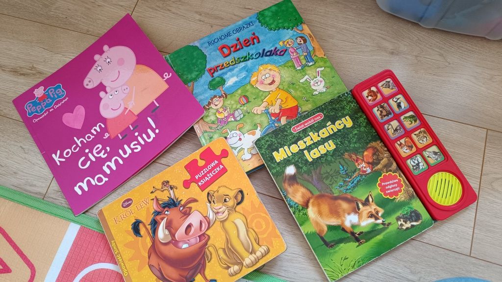 Zestaw książeczek dla dzieci