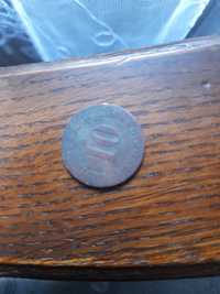Moneta  10 pfennig z 1874r