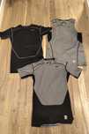 Koszulki Nike Pro Combat Hypercool M męskie oddychające szare czarne