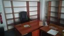 Conjunto escritorio madeira maciça
