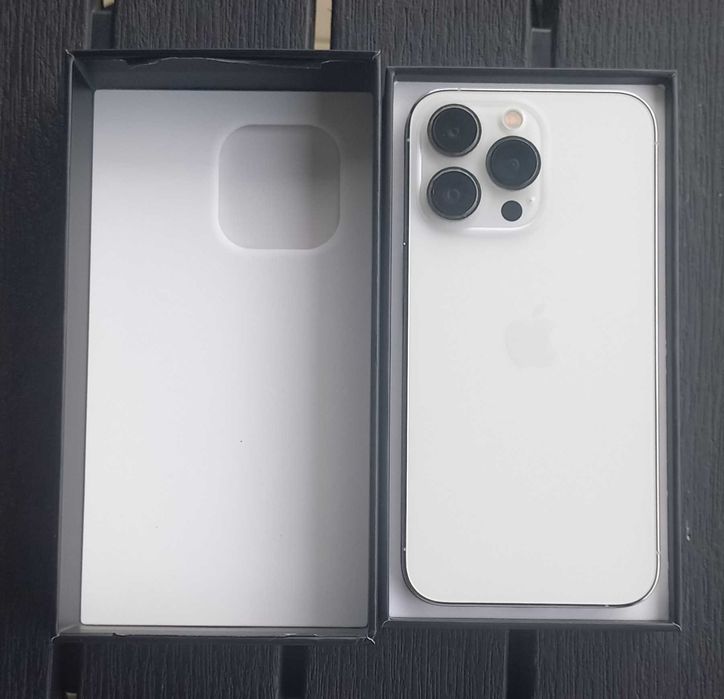 iPhone 13 Pro Silver 256GB como novo