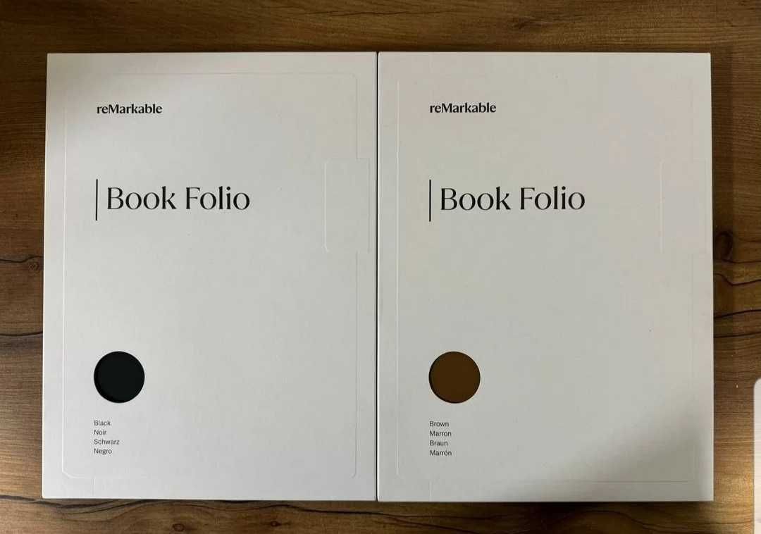 reMarkable paper pro + 2 Book Folio + Marker Plus