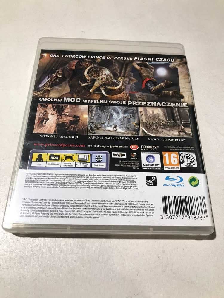 Prince Of Persia Zapomniane Piaski PL PS3 Sklep Irydium