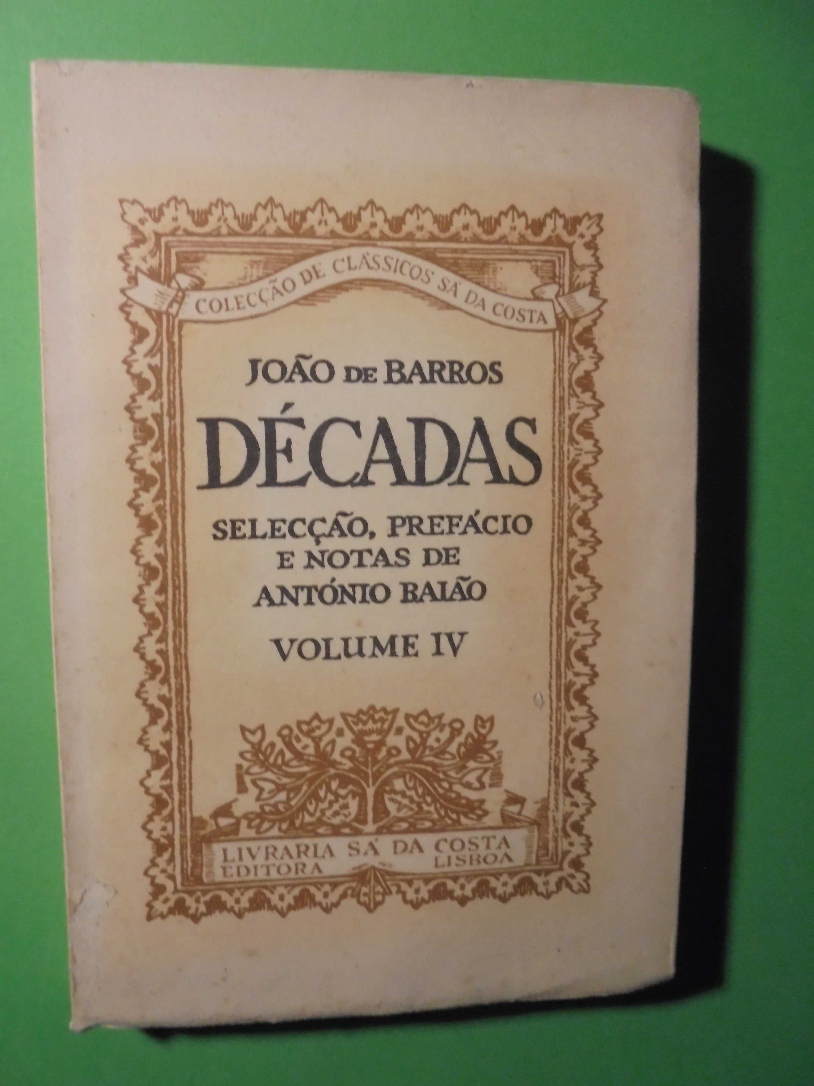 Baião (António,);João de Barros-Décadas-Volume IV;