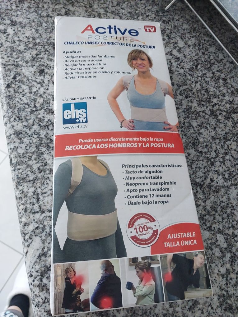 Colete corretor coluna