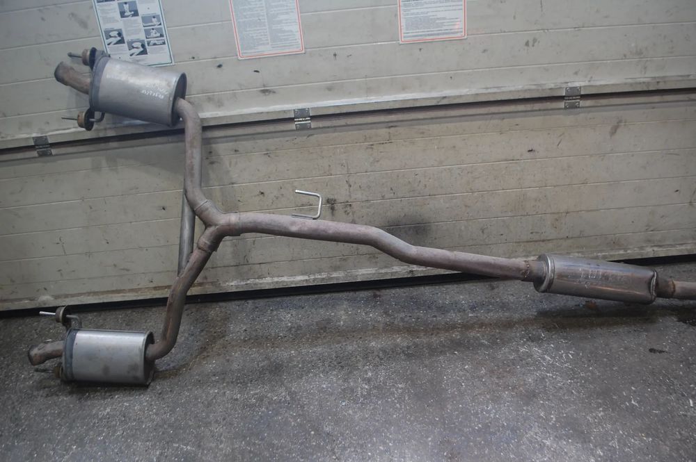 TŁUMIK TŁUMIKI KOŃCOWE ŚRODKOWY KOMPLET 13272516 OPEL INSIGNIA A SEDAN 4X4 2.8 TURBO TURBOWORKS