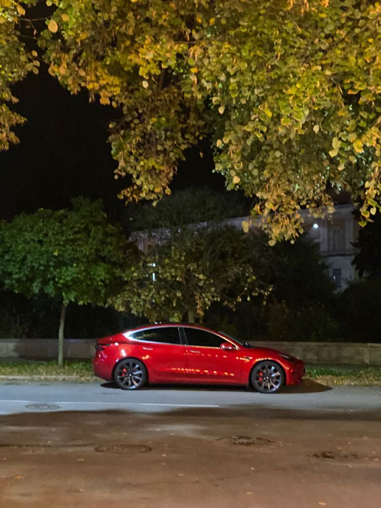Європа. Tesla Model 3 Performance
