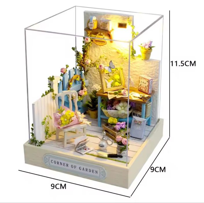 Румбокс book nook  3d конструктор