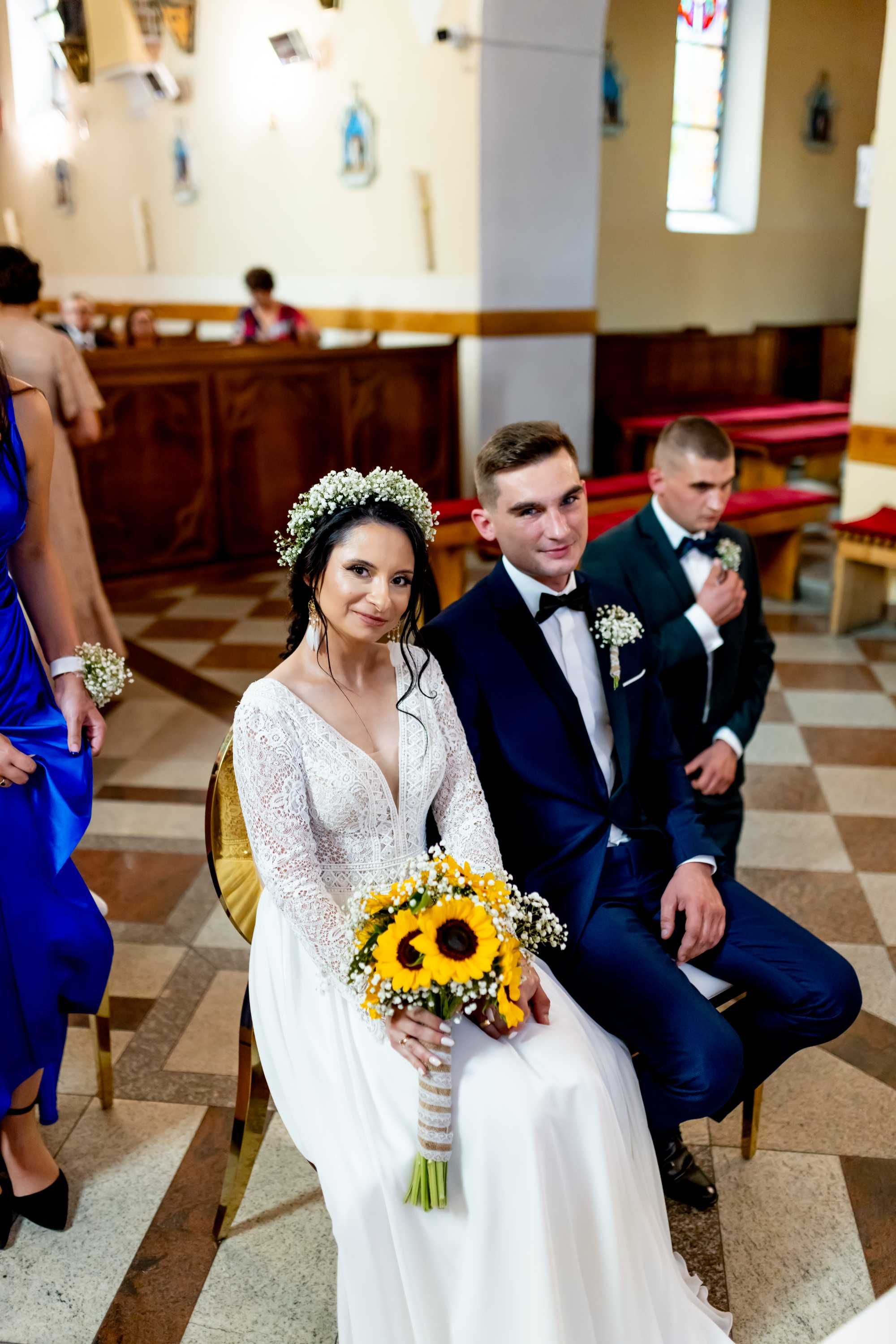 Suknia ślubna boho