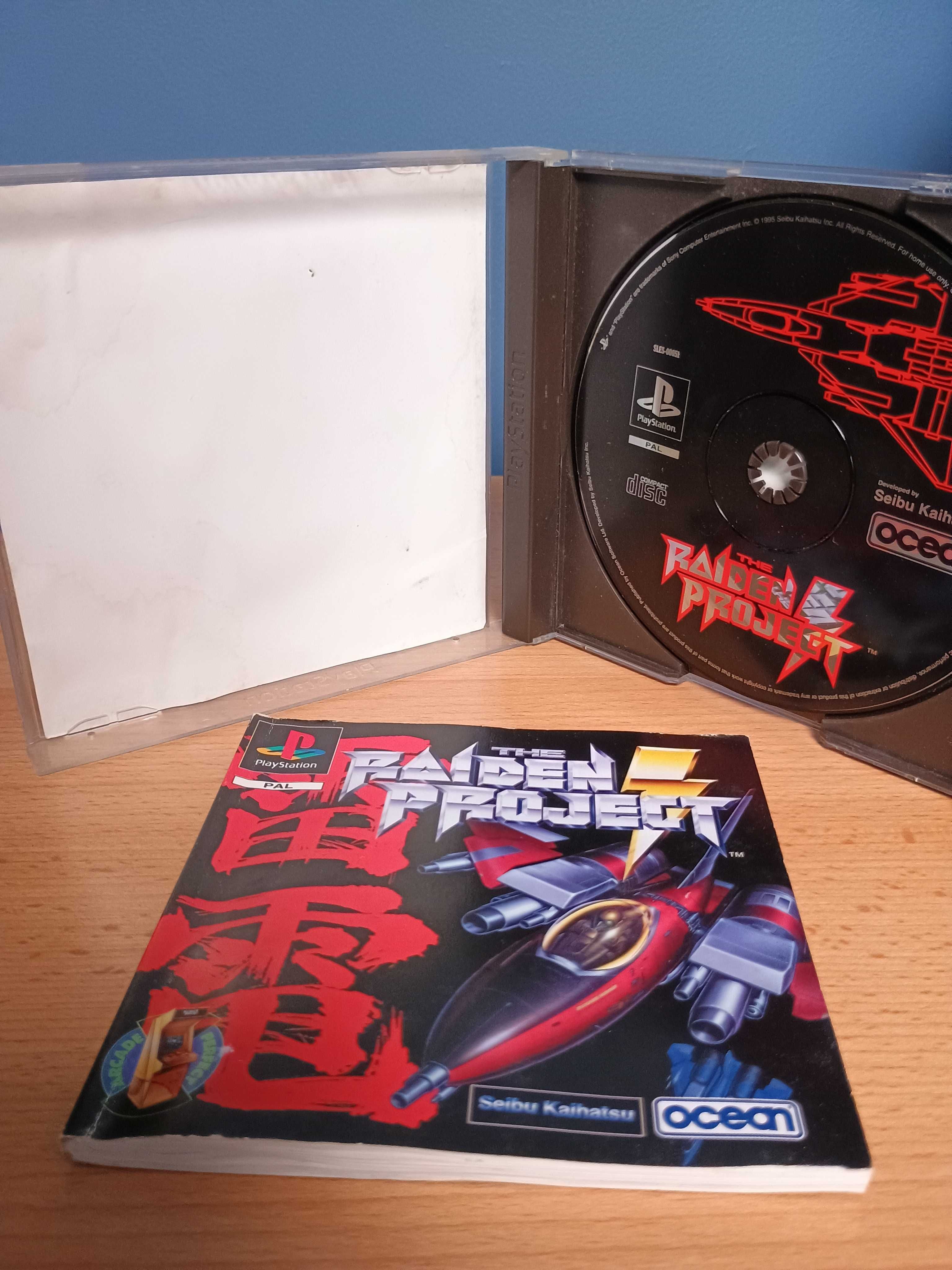 The Raiden Project PSX PS1 angielska komplet