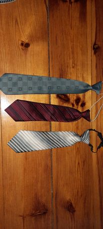 Krawaty dla chłopca i chustka