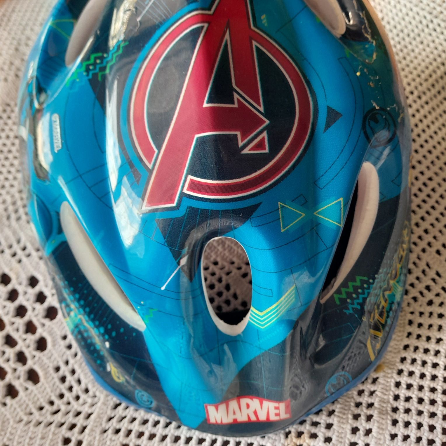 Kask rowerowy Avengers dla chłopca
