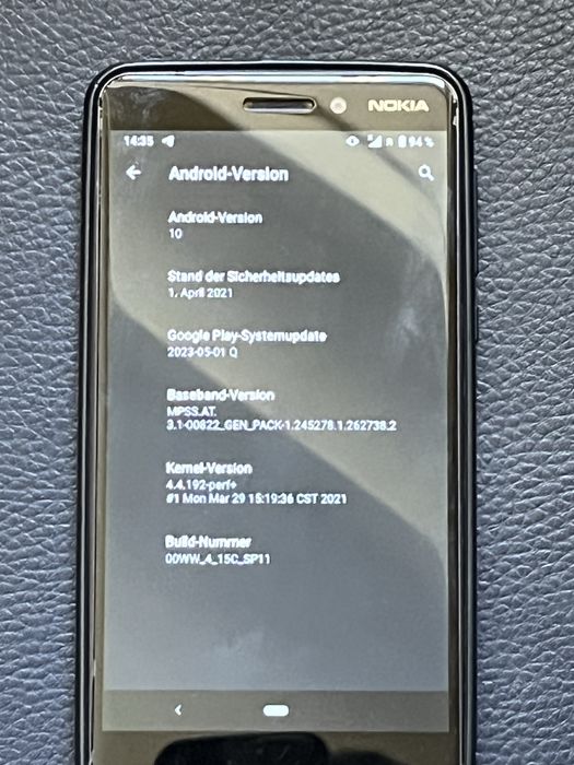 Nokia 6.1 2018 android 10
