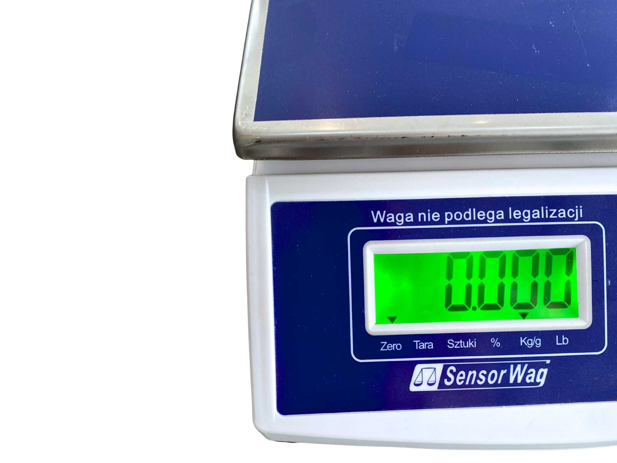 Waga elektroniczna sklepowa 30kg/1g do ważenia pakowania pieczarek