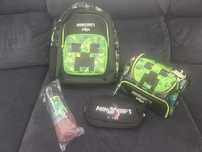 Pack escolar Minecraft- novo com etiquetas