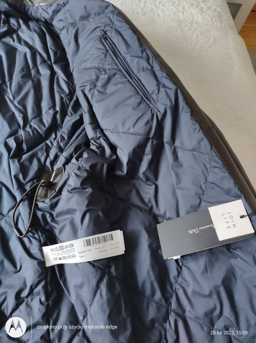 Kurtka skórzana Massimo Dutti L